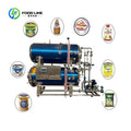 Customized Water Bath Fully Spray High-temperature Automatic Sterilization Pot Glass Bottle Plastic Packaging Milk and Meat