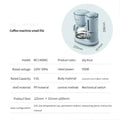 600ML American Coffee Maker Household Small Automatic Drip Mini Coffee Pot Flower Teapot Dual-Purpose Hot Drink 220V