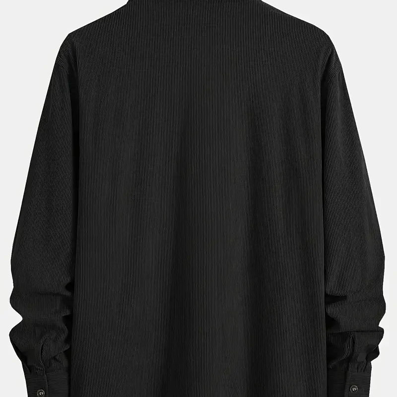 The New Spring and Autumn Corduroy Shirt, a Casual Men's | SAMAG