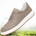 2026 New Men's Leather Shoes Casual Spring Autumn Fashionable Genuine Cowhide Slip-On Breathable Comfortable Anti-Slip Shoes