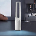 Quiet Tower Air Circulator Fan with Timer - Energy-Saving Bladeless Cooling System for Home/Office & Air Purification Function