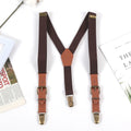 New Casual Kids Elastic Suspenders Children Boys Matching Tuxedo Suit Adjustable Y - Back Braces for - Visuel 14 | SAMAG