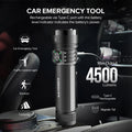 ACEBEAM E75 Quad - Core LED Flashlight USB C Rechargeable - View 5 | SAMAG