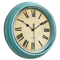 Wall Clock 12-inch Large Retro Wall Clocks Non Ticking Classical Quiet Clocks Living Room Kitchen Bedroom Office Decor A0KF