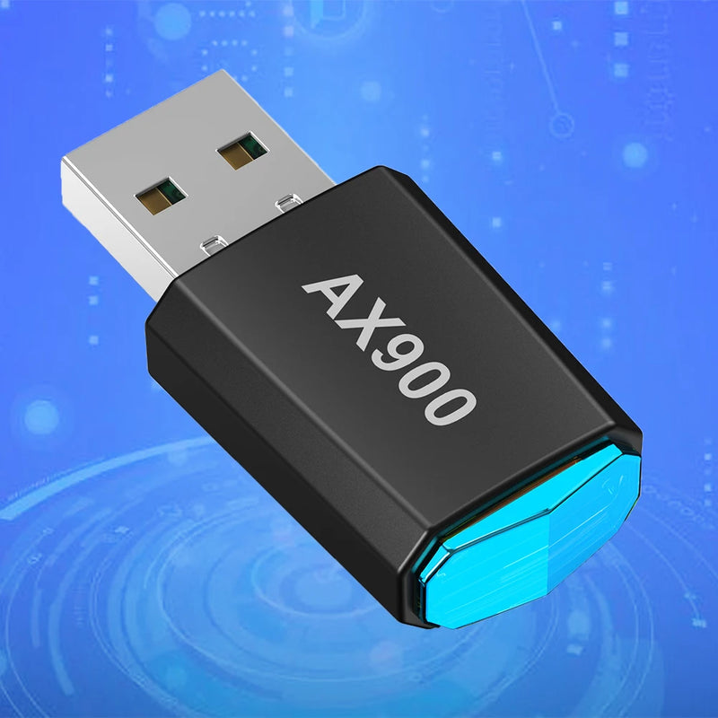 AX900 Driver - Free Wireless Network Card Dual - Band USB 900Mbps WiFi Dongle 2.4G&5GHz for Laptop Windows - Visuel 2 | SAMAG