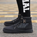 Men's High Top Sneakers Casual Vulcanized Shoes Spring/Autumn Men Shoes High Quality Frosted Faux Suede Casual Platform Shoes