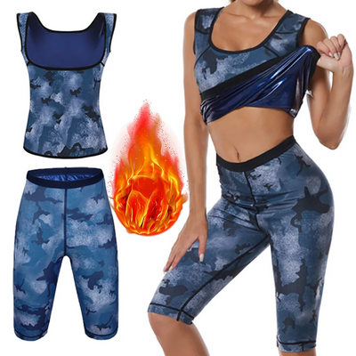Women Camouflage Sauna Shapewear Hot Sweat Body Shaper | SAMAG