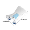 Portable Infant Baby Wash Basin Ergonomic Soft Bath Cushion Newborn Bath Support Wash Essential for Bathroom