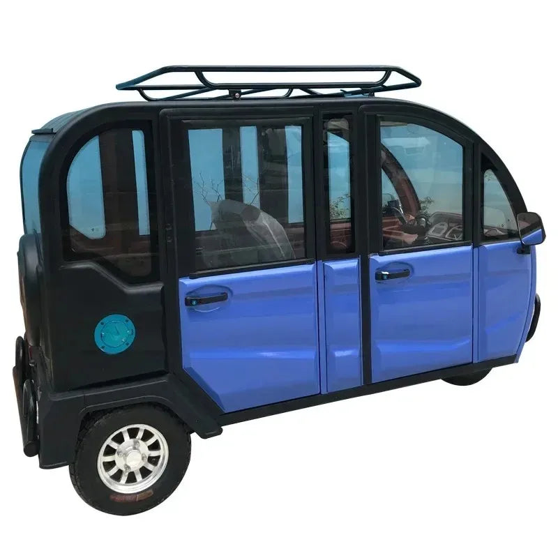 Fully Enclosed 3-Wheel Electric Tricycle for Adults 60v Voltage Trike Adult