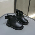 Autumn Winter Baby Kids Short Boots Super Warm Boys Girls Shoes Pu Leather Children Boots Fashion Toddler Boots Kids Snow Shoes