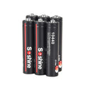 Soshine AAA 10440 350mAh Li-ion Batteries 3.7V 350mAh Rechargeable Lithium AAA Battery for Microphone Headlamp Flashlight Radio