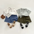 1 to 8 Years Summer Casual Kids Set Round Neck | SAMAG