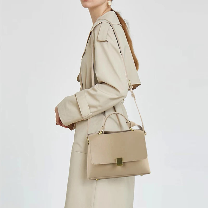 Small Crossbody Bag For Women - Elegant Leather Evening Purse With Adjustable Strap - Lightweight Shoulder Handbag