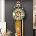 European Industrial Wall Clock Modern Living Room Office Art Wall Clock Luxury Pendulum Reloj De Pared Para Sala Home Decor