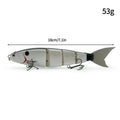 11.5cm 18.5g Balam Glide Bait Swimbait Joint Giant Pike | SAMAG
