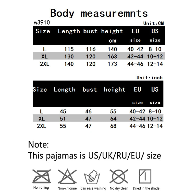 Thickened Warm Plus Size Ladies Pyjamas Flannel Winter | SAMAG