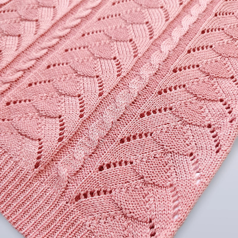 Spring Summer Knitted Tops for Women Elegant Solid Color - View 6 | SAMAG