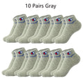 10/20/30 Pairs Ankle Socks Men Women Cotton Brand | SAMAG