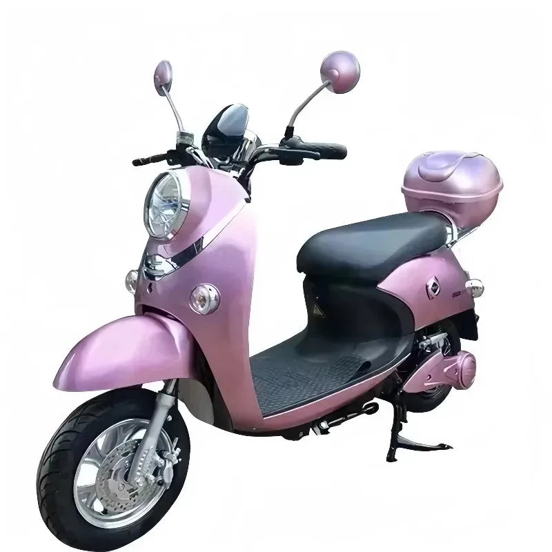 High-end High-Speed 60V Brushless Electric Moped Scooter For Adults Long Range 500W Motor Disc Brake Electronic Smart Type