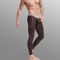 Thermal Bamboo Men's Leggings Long John Pouch Autumn Tight Pantyhose Ropa Interior Invierno Hombre Autumn