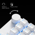 MCHOSE Mix 87 Magnetic Switch Gaming Keyboard Hall Effect 0.08ms Ultra-Low Latency 0.001mm Precision Office Wired Keyboard