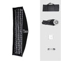TRIOPO K3-6090 K3-30120 Rectangular Quick Release Bowens Mount Softbox with Grid for LED Video Light Soft Light Modifier