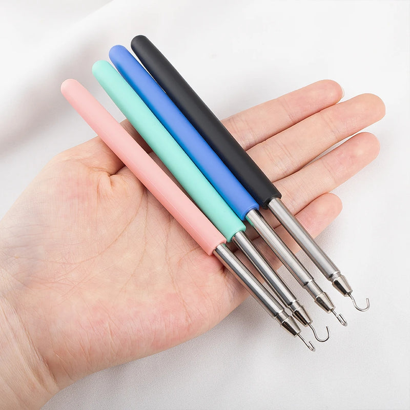 1P Help Wear Bracelet Tool Partner Jewelry Helper Fastening Aid Quickly Unfasten Hooking Equipment Plier Clasps Tie Zipper Craft