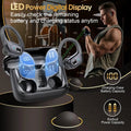 TWS Sports Earbuds Bluetooth 5.4 HIFI Bass Wireless Headphones LED Touch Hands-free Earphone Noise Cancelling Waterproof Headset