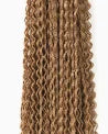 SQRDGQ Synthetic Hair Deep Curly Braided Wigs 13*5 Lace Front Woman Wigs on Clearance Sale Crochet Hair Synthetic Wig with Bangs