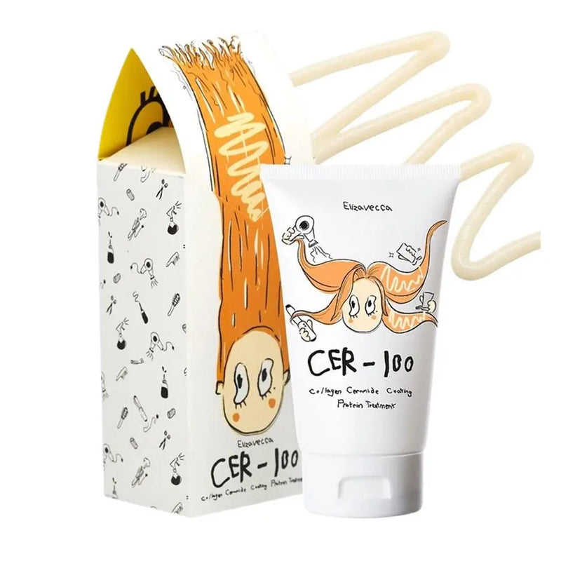 1/3PCS Cer-100 Hair Conditioner Protein Coating Solution, Collagen Keratin Improves Dry and Frizzy Hair Smooth Gentle Hair Care