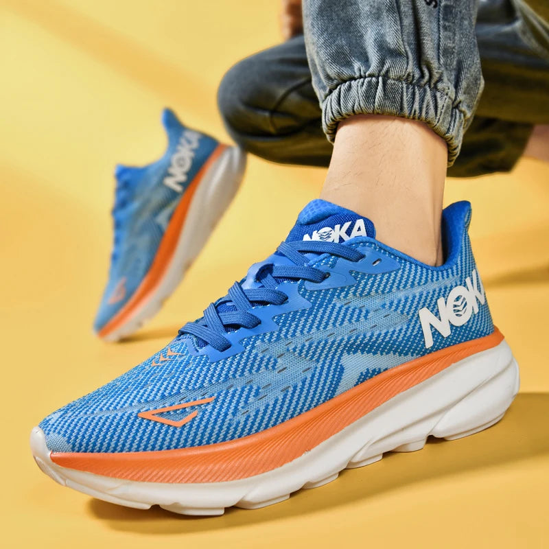 Spring Hot Sale Of The Season Men's Mesh Running Shoes Sporty Casual Dad Trendy Sneakers Youthful Breathable EVA Insole Rubber O