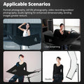 AMBITFUL UGO 65*120cm 3in1 Quick-release U-shape Reflector Kit With 280cm KS-280 Air Cushion Light Stand Studio Ourdoor Kit