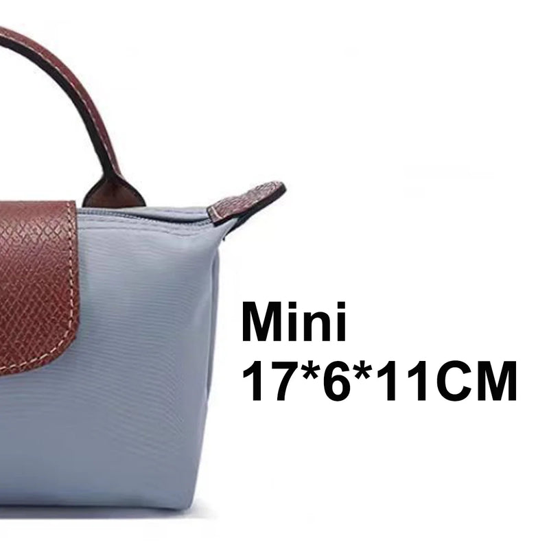 Mini Nylon Dumpling Bag Retro Contrast Color Crossbody Bag Women Luxury Designer Waterproof Handbag for Women Multi-functional