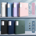 A4 Thickened Folder 100 Pages Information Book Large Capacity Diy File Folder Multifunctional Document Organizer Desktop Storage