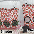 Hay Bag Hanging Pouch Feeder Holder Feeding Dispenser Container for Rabbit Guinea Pig Small Animals Pet Bunny Cage Accessories