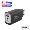 150W Type C Charger Fast Charging Phone Charger Adapter For iPhone Samsung Xiaomi Huawei EU/US/UK Plug Quick Charge Wall Charger