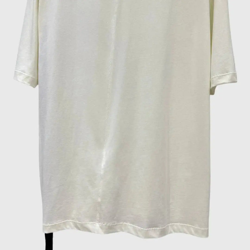 HKSH Spring Summer New Men's RO Style Round Collar Printed T-shirt Oversized Chic Cotton Chic Top American Loose Y2K Tees HK4638