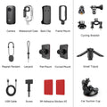 SJCAM C100 Pro Thumb Action Camera 4K/30fps Stable Wireless Connection Mini Camera for Cycling Vlogging Daily Recording