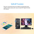 2.4GHz USB 2.0 Adapter 150Mbps WiFi Wireless Network Card with Antenna Chipset Ralink MTK 7601 802.11 b - Visuel 6 | SAMAG