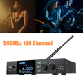 Leicozic PM10 True Diversity Stereo Wireless In Ear Monitoring System 150M 2x150mW Hifi Sound System In-Ear IEM Pro Stage Audio