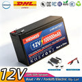 12V 10.5Ah Lithium Battery Rechargeable Replacement 12V Sprayer Battery with Built-in High Current BMS 12.6V 3A Charger 21A 30A