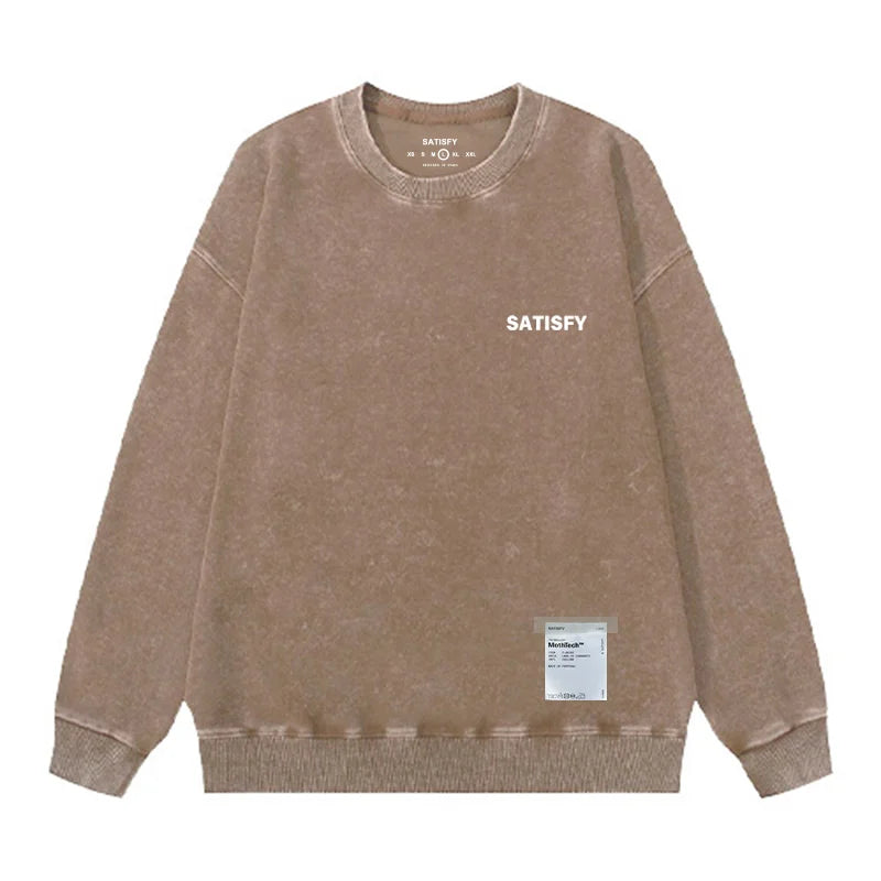 Satisfy SoftCell Men's round-neck sweatshirt Running | SAMAG
