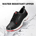 FitVille Men'S Wide Toe Box Spiked Golf Shoes Stable Anti-Slip Outsole Built-In Arch Support Lightweight Comfort Golfing Sneaker