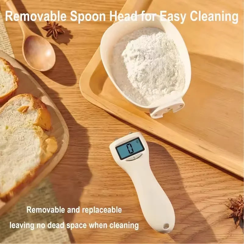 Household pet electronic measuring spoon scale 800g handle spoon scale nutrition scale mini complementary dog food feeding scale