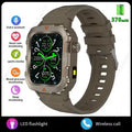 2026 New Rugged Military GPS Smart Watch Men Bluetooth Call Health Monitoring Sports 5ATM Waterproof Smartwatches Man Pk HW12
