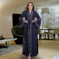 Summer Women's Clothing Open Abaya Bell Sleeves Long | SAMAG
