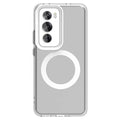 Magnetic For Magsafe Wireless Charge Cases For OPPO Reno 12 Pro Reno12 Reno12Pro 5G Shockproof Candy Color Bumper Cover