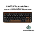 Akko RAY68 HE Mechanical Keyboard 65% Magnetic Switch Rapid Trigger 0.01mm 8K RGB with Lightbox Custom ESports Gaming Keybaord