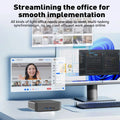 MINI PC Windows 11 Intel Core i9 10980HK 32GB RAM 1/2TB SSD WIFI 6 BT5.2 4K HD Mini Gaming Office Study Pc With 3-screen display