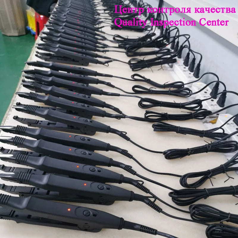 JR-611 Professional Mini Hair Fusion Iron Constant Temperature Heat Keratin Melt Extension Connector Tool for Hairdress